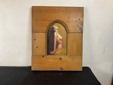 Tableau Ancien à Identifier Portrait Femme Nu Nue Peinture Erotica