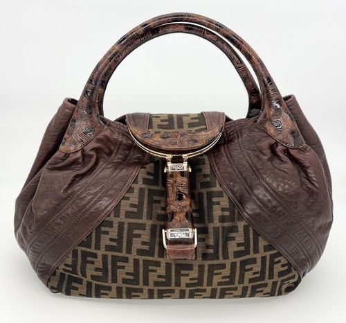 Authentic fendi spy bag zucca - fendi,