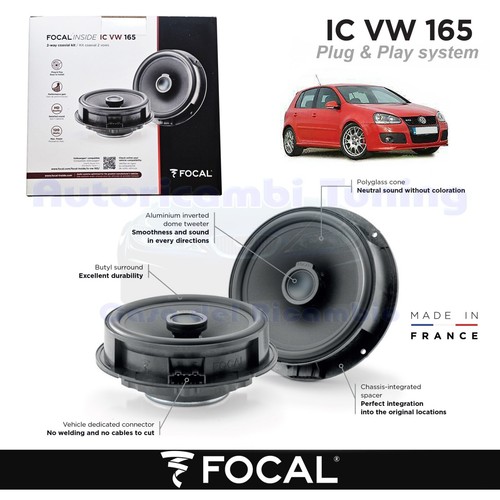 Enceintes arrière focal plug - arrière,