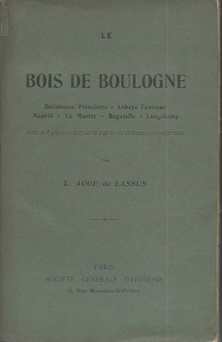 Bois boulogne par auge - de,