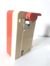 Ouvre boîte électrique vintage SEB orange beige années 70