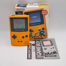 Console Portable Nintendo GAME BOY COLOR Jaune CGB-001 En Boîte Testée GB 1998