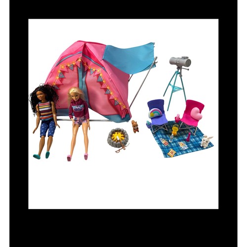 Barbie takes two camping - barbie,