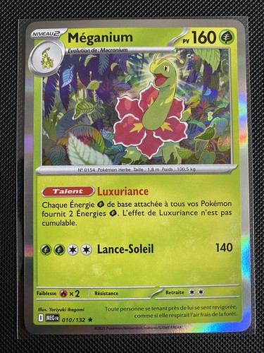 Carte pokemon meganium 010 132 - pokemon, 010/132