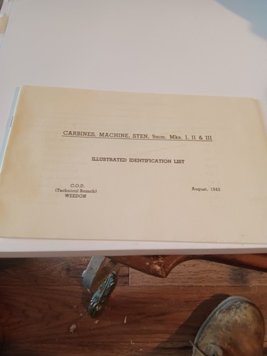Vintage 1942 sten mm - vintage,