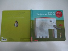 Un jour au zoo livre à languette
