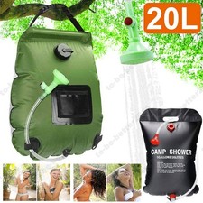 Camping en plein air Randonnée Sac de douche solaire Chauffage Douches de bain
