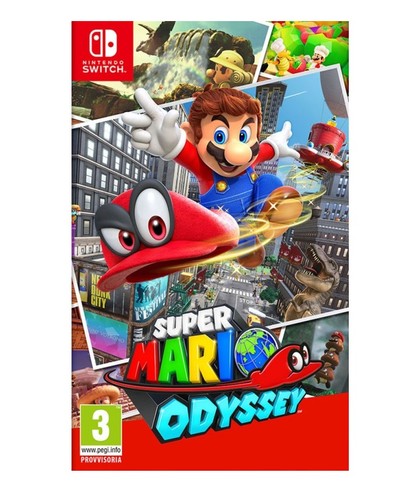 Videogioco super mario odyssey - super,