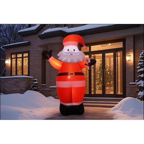 Père noël gonflable 8 m - père, 1,8