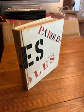 Paroles Jacques Prévert 1948 Club Français du Livre édition illustrée