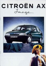Catalogue brochure prospekt Citroën AX Image série spéciale 1994 FR