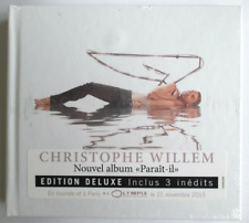 CHRISTOPHE WILLEM - CD "PARAÎT-IL" ÉDITION DELUXE INCLUS 3 INÉDITS - NEUF - NEW