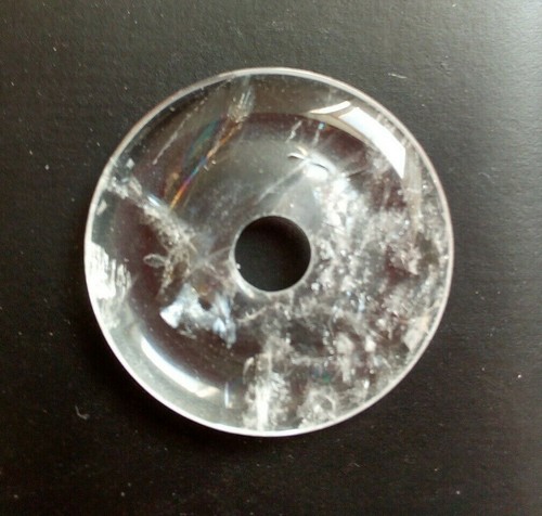 Pendentif donut cristal - , de