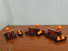 PLAYMOBIL x3 catapultes