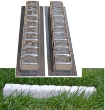 2 pièces moules en béton en