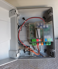 6100263 Carte commande électronique pour portails battants 24v, GENIUS BRAIN 15