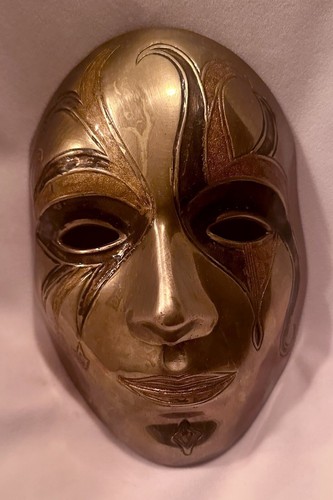 Masque vénitien métal - masque,