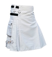 Homme Écossais Lanière Cuir
