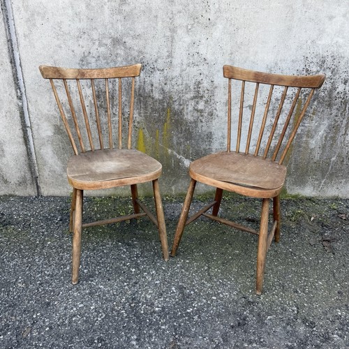 Couple chaise thonet signées - chaise,