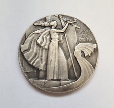 France, Ville de Paris – Bronze Argentée 50 mm - Par F.M Dammann