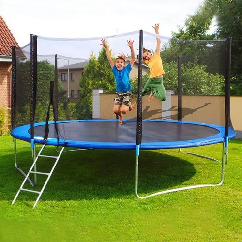 12ft blue outdoor trampoline - 12ft,