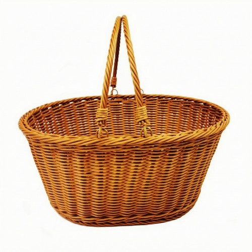 Panier aspect rotin - aspect, style