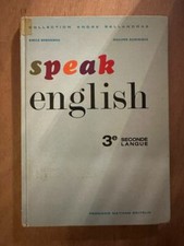 Speak english 3e seconde langue | Emile Benhamou Philippe Dominique | Bon état