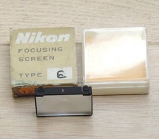 Verre de visée E pour Nikon F