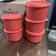 Set of 5 Tupperware 575ml In