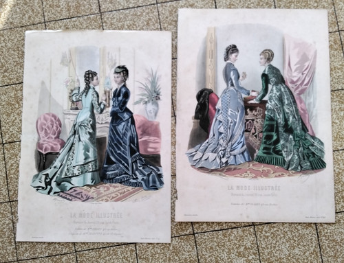 Lithographies xix ème - 10,