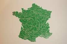 carte france plastique