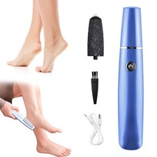 Râpe à Pieds Pédicure Electrique, Ponceuse Pied, avec 2 Rouleaux de Rechange ...