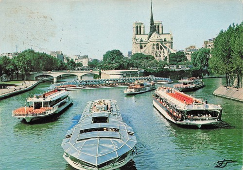 Paris bateaux mouches pont - paris,