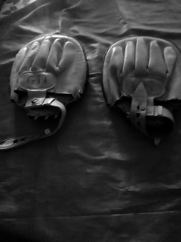 Ancien gant boxe - ancien,