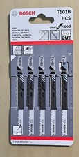 LOT DE 2 PAQUETS DE LAMES DE SCIE SAUTEUSE BOSCH T101B