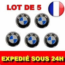 ✅ 5 Logo Stickers Clé Clefs BMW 11 mm en Aluminium Emblème Autocollant Voiture