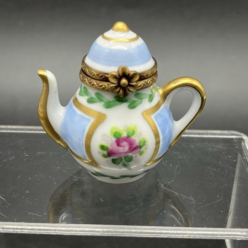 Limoges trinket box peint - limoges,
