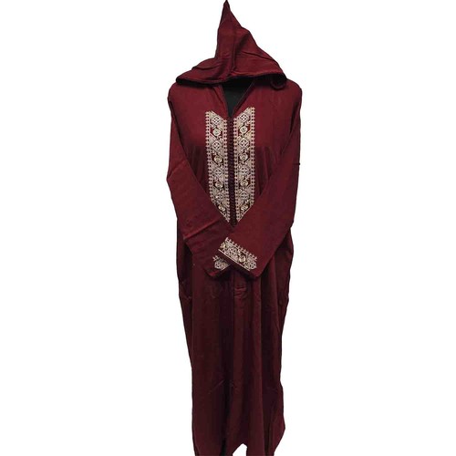 Djellaba maxi capuche en - maxi,