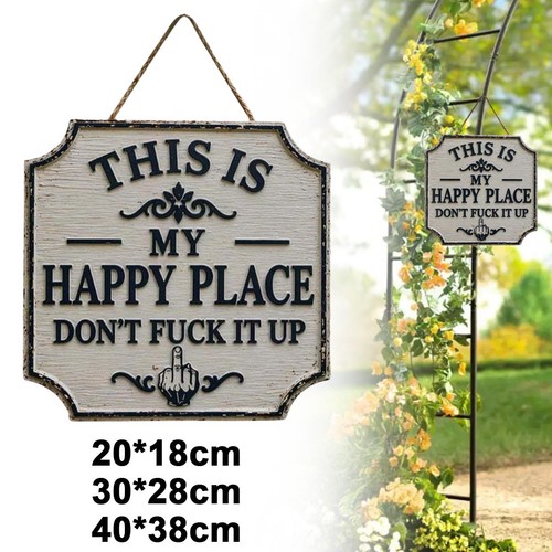 Plaque vintage bois - vintage,