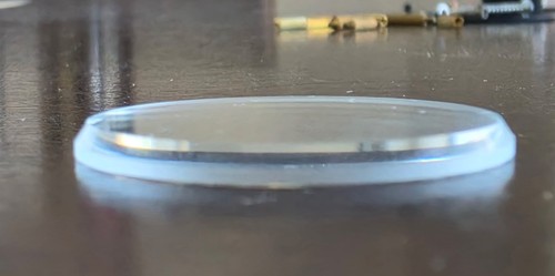 Glass crystal for - crystal,