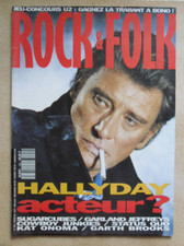 ROCK AND FOLK N° 295 JOHNNY HALLYDAY STATUS QUO SUGARCUBES GARLAND JEFFREYS