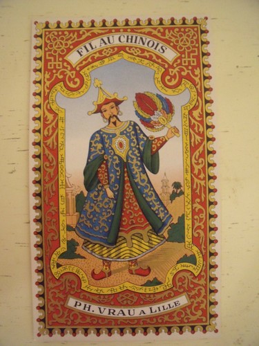 Ancienne étiquette fil au - ancienne,