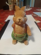 lapin en cire , bougie,Villeroy et Boch 15 cm