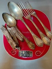 Couverts En Argent Massif