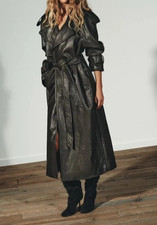 Zara Aw 2025 Kaki Simili Cuir