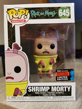 pop rick et morty 645 shrimp morty ,2019 fall convention   ,jamais déboxé
