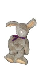RARE early Boyds Bean Bunny Rabbit 1987 white tag Plush Stuffed Animal Toy Soft