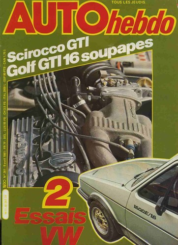 Auto hebdo 261 04 - auto, 09/04/1981