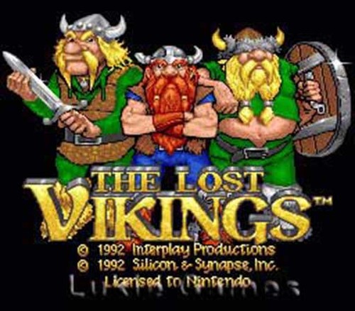 Lost vikings snes super - -,