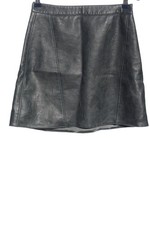 ZARA Jupe en cuir synthétique